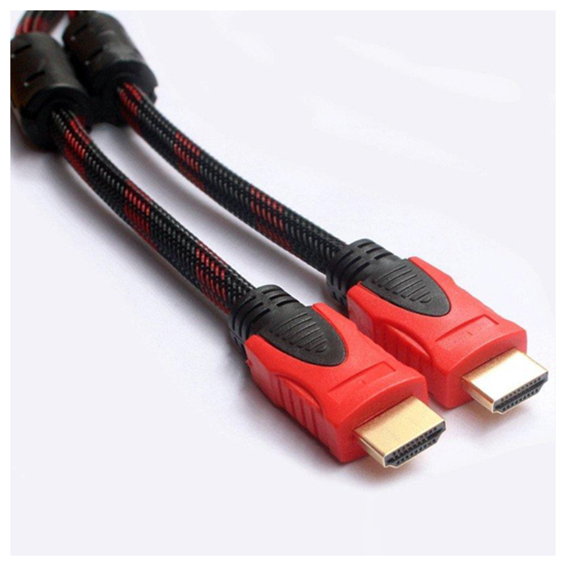 Picture of HDMI Cable Round Black+Red 5M-Black