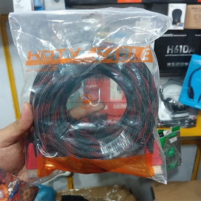 Picture of 10-meter HDMI cable, used for transmitting high-definition audio and video signals between devices. -hhd