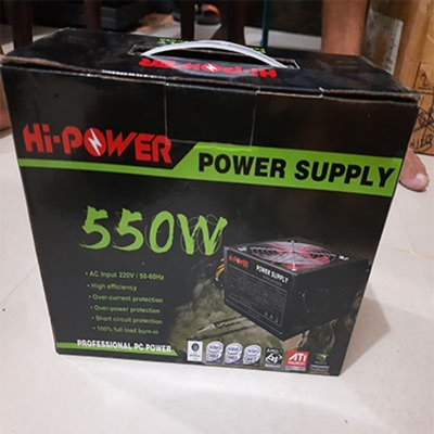 Picture of Hi-Power Supply 550W Gaming PSU-10