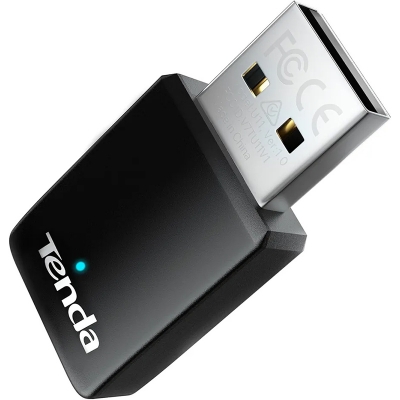 Picture of Abiha Technology.  Wi-Fi 6 Wireless Nano USB Adapter. It allows devices to connect to a Wi-Fi network-Black