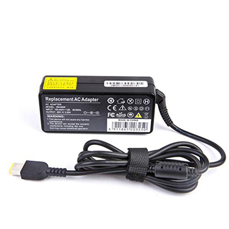 Picture of Lenovo Laptop Adapter Charger 65W USB Tip