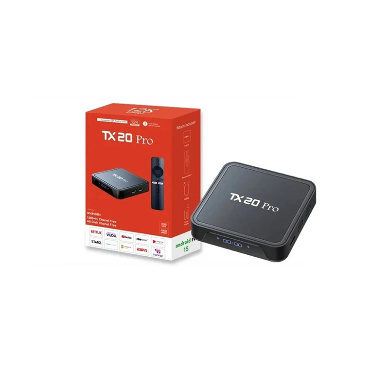 Picture of TX20 Pro 12K Ultra HD Android TV Box-Black
