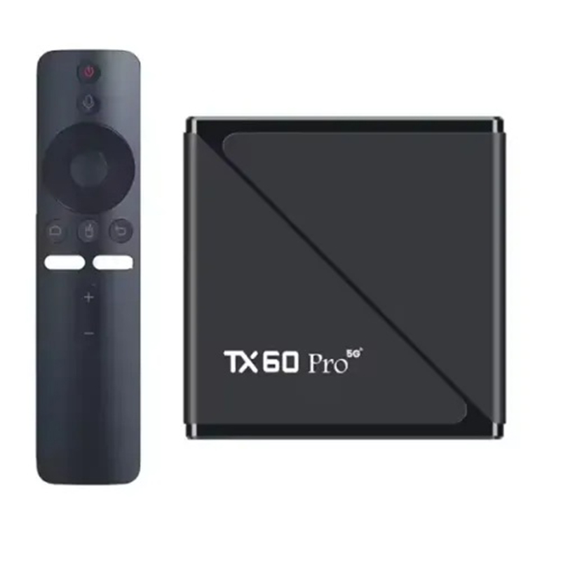 Picture of TX60 Pro 14K Ultra HD Smart Android TV Box with Voice Control Remote-Black