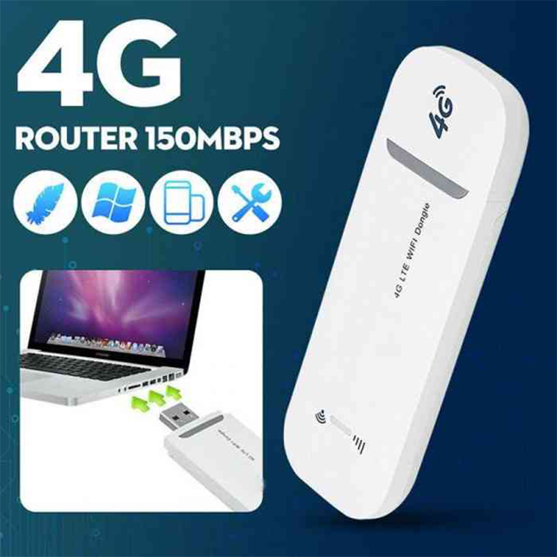 Picture of 3 in 1 4G LTE WiFi Modem with Wi-Fi HotSpot-White