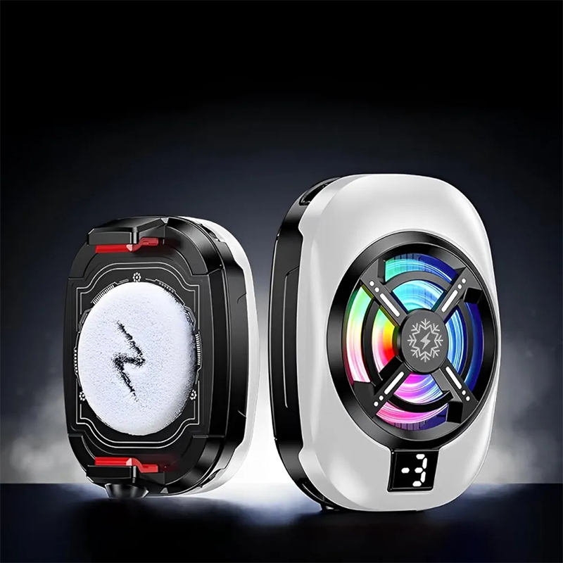 Picture of TL16 Mobile Phone Cooler, a device designed to cool mobile phones, especially during intensive use like gaming. -Multicolor