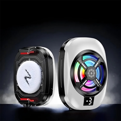 Picture of TL16 Mobile Phone Cooler, a device designed to cool mobile phones, especially during intensive use like gaming. -Multicolor