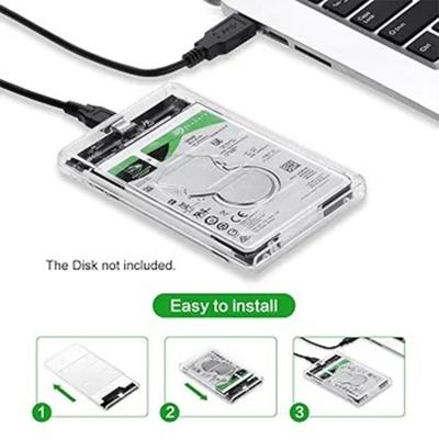 Picture of USB-C to Micro-B cable, typically used to connect external hard drives (HDDs/SSDs) or other devices with a Micro-B port to a computer with a USB-C port.