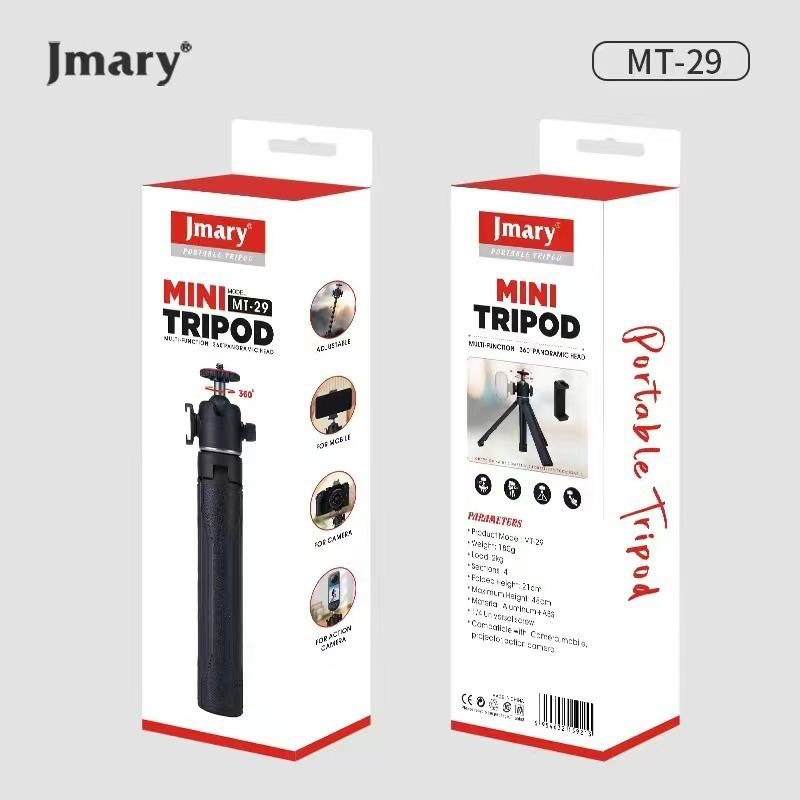 Picture of Jmary MT-29 Portable Mini Tripod. -Black