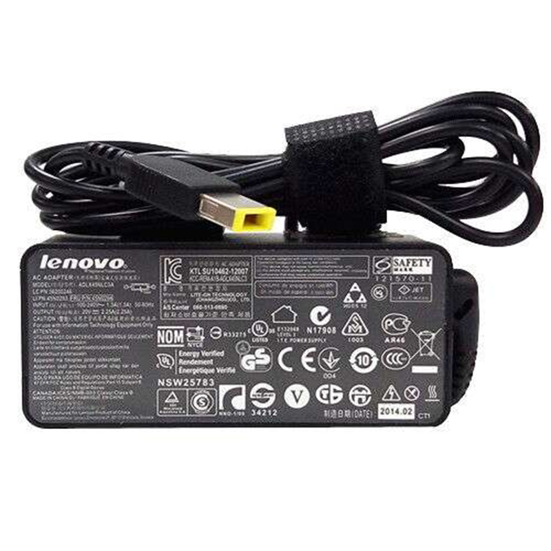 Picture of Lenovo 65W 20V 3.25A Slim Tip PA-1650-72 Ideapad G50-30 G50-45 G50-70M Thinkpad Z41 Z70-80 Laptop Charger AC Adapter