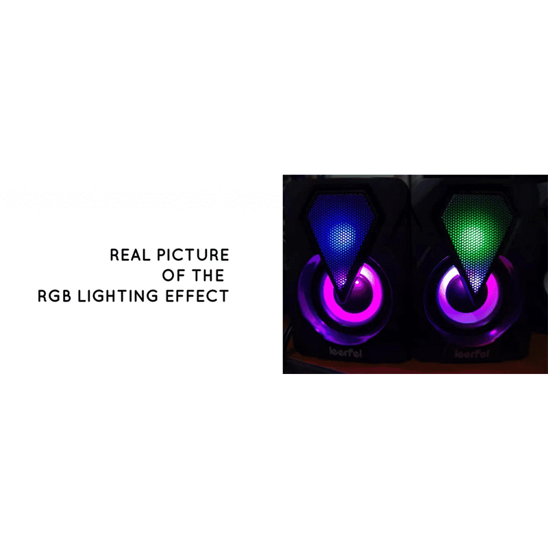 Picture of Leerfei YST-1046 RGB Gaming Speaker USB Powered