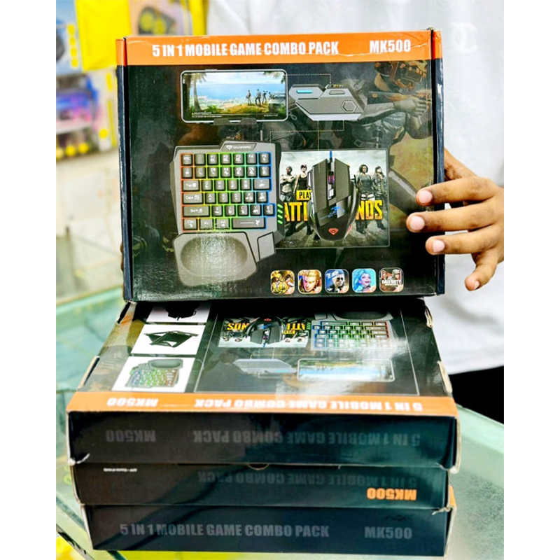 Picture of MK500 5-in-1 Combo Gaming Keyboard & Mouse-Black