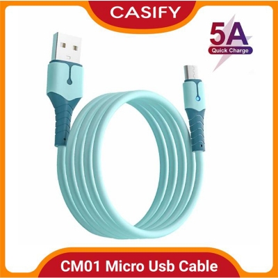 Picture of CASIFY CM01 Micro USB 2.4 Fast Charging Cable - 1M Support 5A-Purple