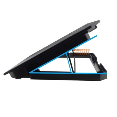 Picture of The N11 Gaming Cooler Pad is designed to prevent laptops from overheating-Black-120mm
