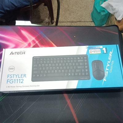 Picture of 2.4GHz Wireless  5M Clicks Lifecycle  Power Saving  Widen Wheel  1200 DPI  Sleek Round-Square Keycaps  Multimedia Hot Keys Access  High-Elasticity Silicon  Drain Holes Design  Brand techColourBlackConnectivity technologyWi FiSpecial featureWireless, Mini-Black