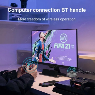 Picture of USB Bluetooth 5.3/5.1/5.0 Adapter Wireless Dongle Adapters Support Computer Laptop For Windows 11/10/8.1 Audio Transmitters-Black