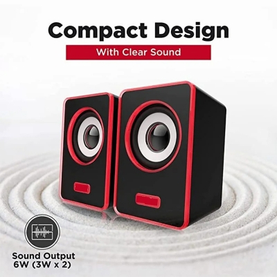 Picture of Mikuso SPK-049 USB Wired Dual Speakers. 