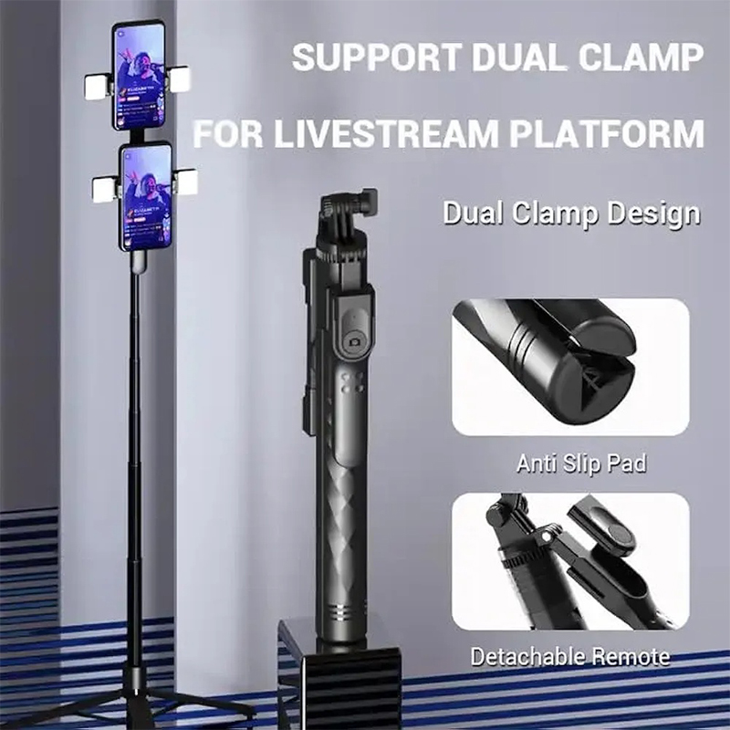 Picture of Jmary KT-239 selfie stick tripod-Black