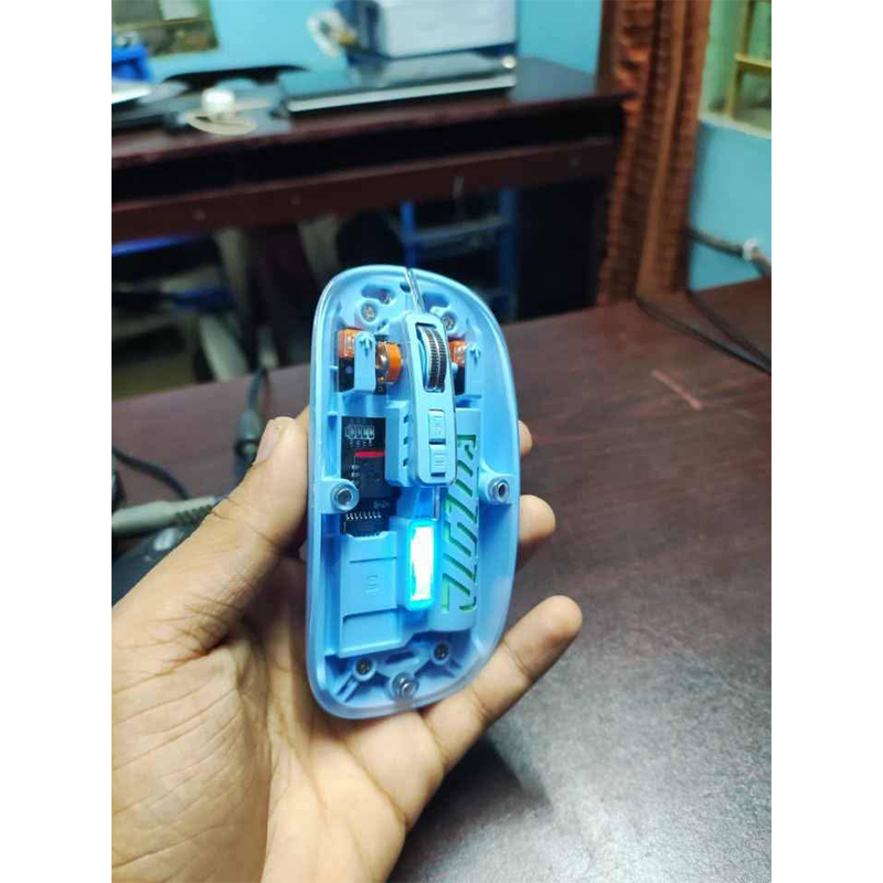 Picture of Abiha transparent wireless computer mice,-Multicolor