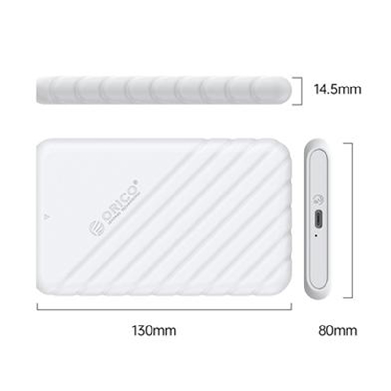 Picture of O- r-i-c-o 25PW1-C3 2.5 inch USB 3.1 Gen1 Type-C Hard Drive Enclosure-6TB
