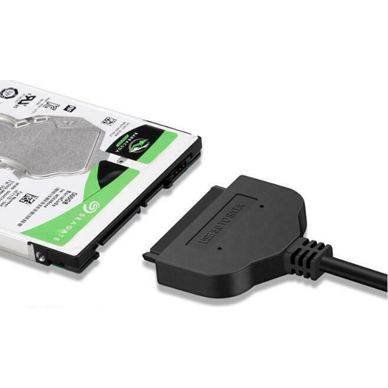 Picture of Ultimate Dual USB 3.0 to SATA III Adapter: Boost Your Data Transfer Speed & Power Efficiency 2026 New-Black