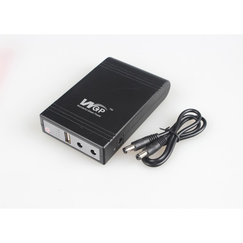 Picture of WGP Mini DC UPS for WiFi Router & Onu 10800-Black