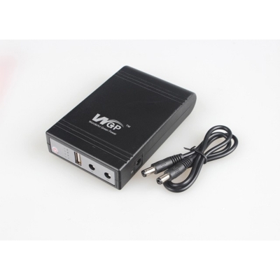 Picture of WGP Mini DC UPS for WiFi Router & Onu 10800-Black
