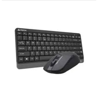 Picture of Abiha FSTYLER FG1112S Wireless Keyboard Mouse , Mouse Combo Set - Silent Clicks Mouse - Black-Black