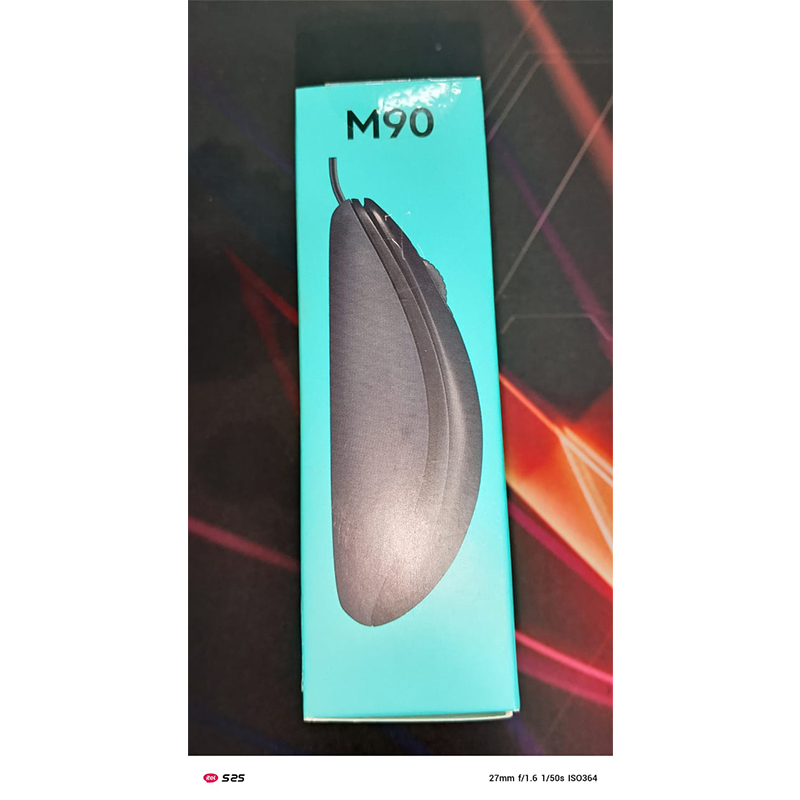 Picture of L_o_g_i_t_e_c_h M90 full-size corded mouse