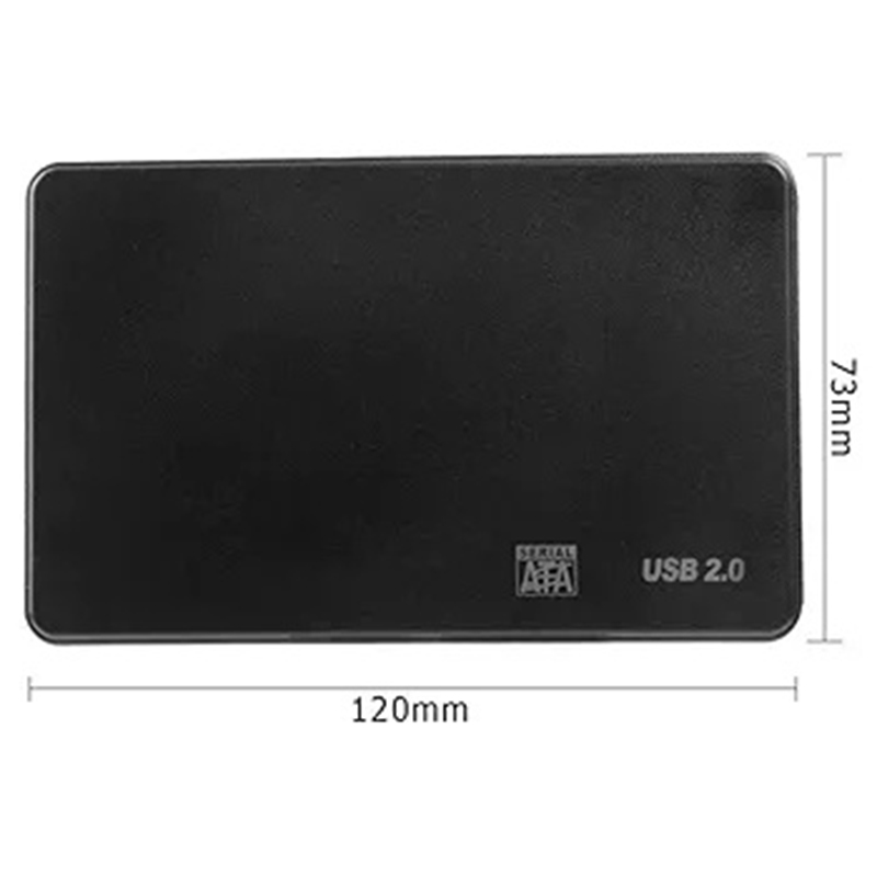 Picture of 2.5-inch SATA HDD/SSD to USB 2.0 hard drive enclosure,-2TB