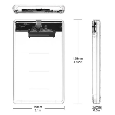 Picture of USB-C to Micro-B cable, typically used to connect external hard drives (HDDs/SSDs) or other devices with a Micro-B port to a computer with a USB-C port.