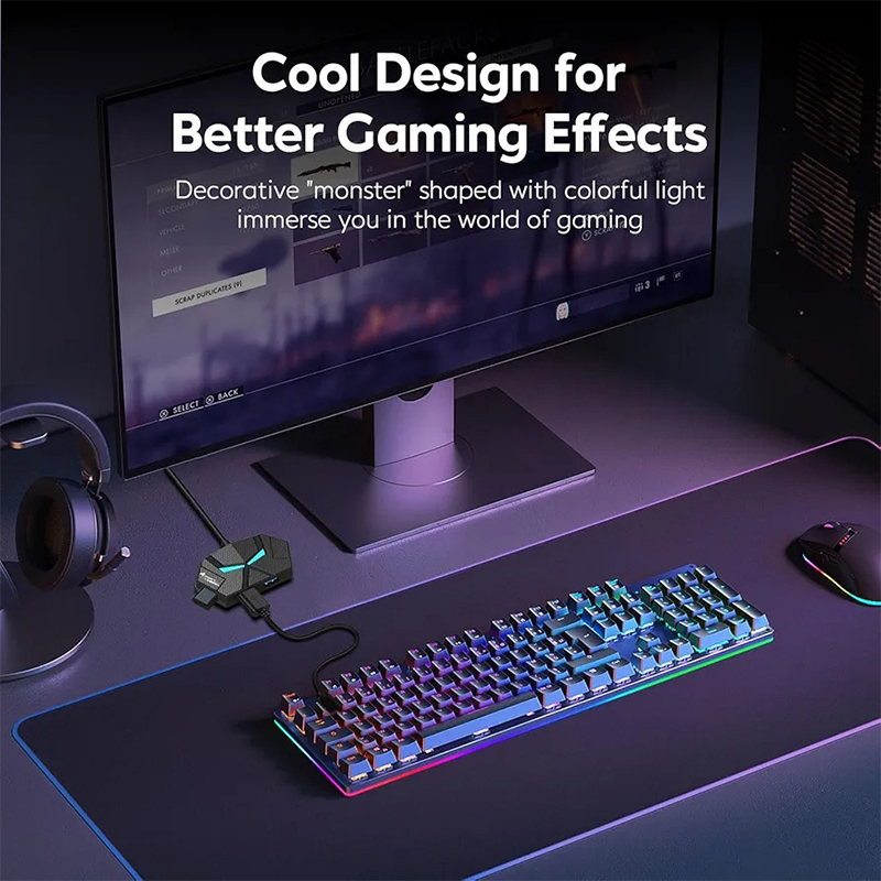 Picture of Gaming 7 Color LED USB 3. 0 USB HUB  from the brand HYPER-Multicolor