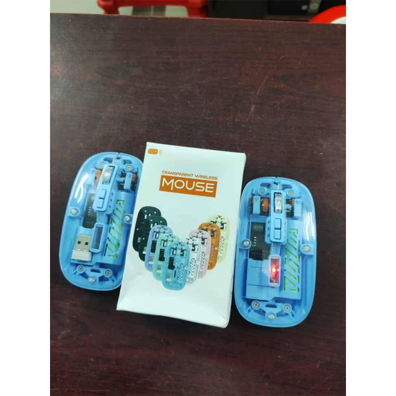 Picture of Abiha transparent wireless computer mice,-Multicolor