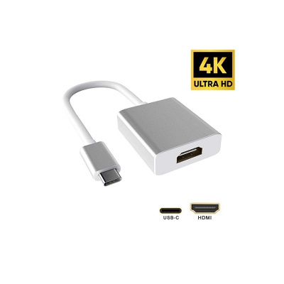 Picture of USB3.1 Type C to HDMI 1080P converter notebook external display Type-c to HDMI Adapter Cable-White