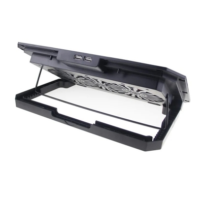 Picture of The N11 Gaming Cooler Pad is designed to prevent laptops from overheating-Black-120mm