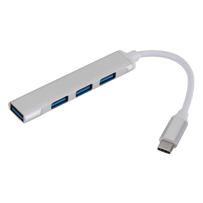 Picture of Abiha 4 Port USB 3.0 HUB USB HUB Dock Type C 3.1 Multi USB Splitter OTG Adapter For Xiaomi Huawei Lenovo Macbook Pro USB 3.0 2.0 Port Hudduo-Silver