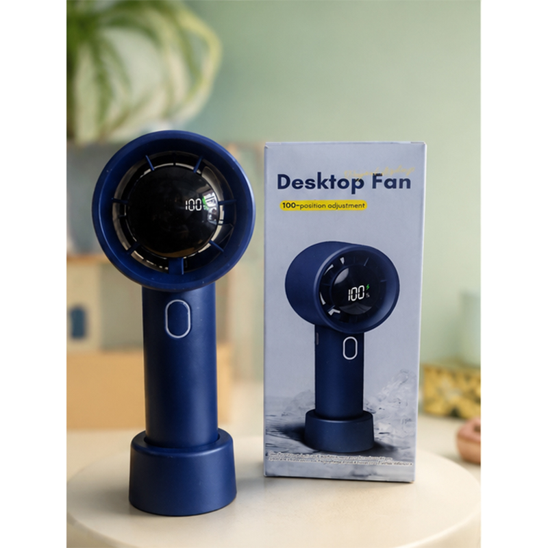 Picture of Rechargeable Desktop Fan – Digital Display | 5 Speed