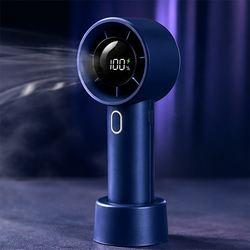 Picture of Rechargeable Desktop Fan – Digital Display | 5 Speed