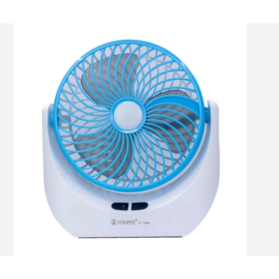 Picture of JY SUPER Rechargeable Mini Table Fan with LED Light (JY-1880)