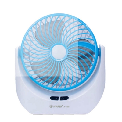 Picture of JY SUPER Rechargeable Mini Table Fan with LED Light (JY-1880)
