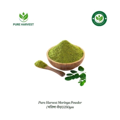 Picture of Pure Harvest Moringa Powder ( মরিঙ্গা গুঁড়া) - 250gm