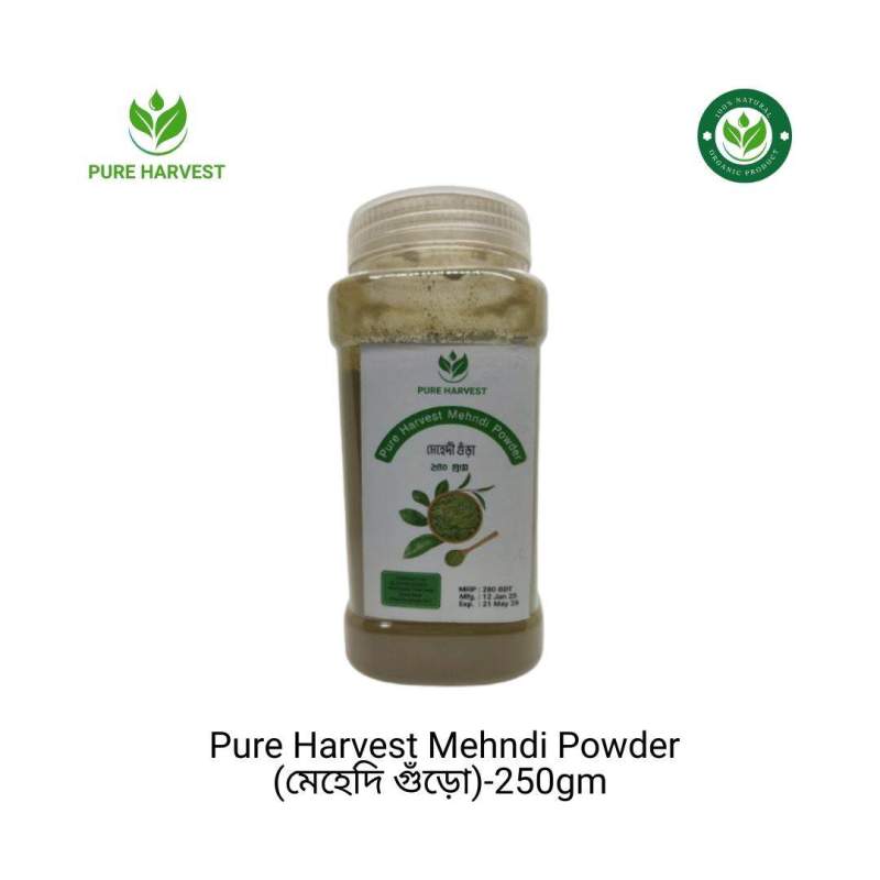 Picture of Pure Harvest Mehndi Powder (মেহেদি গুঁড়ো) - 100gm