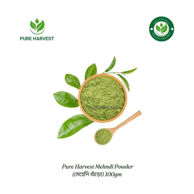 Picture of Pure Harvest Mehndi Powder (মেহেদি গুঁড়ো) - 100gm