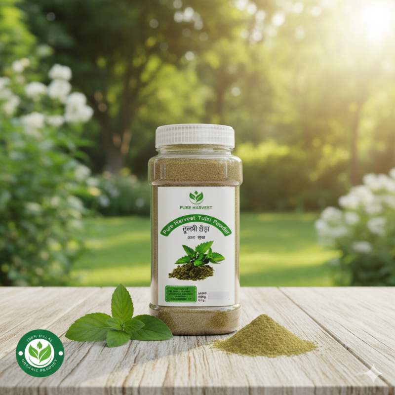 Picture of Pure Harvest Tulsi Powder (তুলসী গুঁড়া) - 100gm