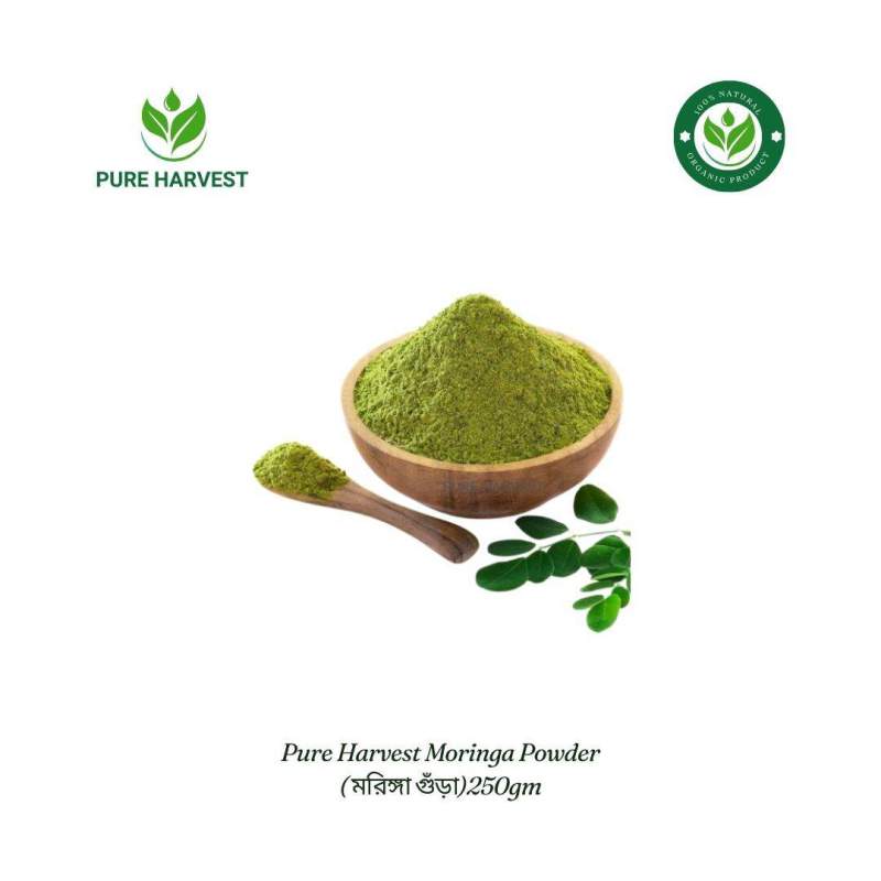 Picture of Pure Harvest Moringa Powder ( মরিঙ্গা গুঁড়া) - 250gm
