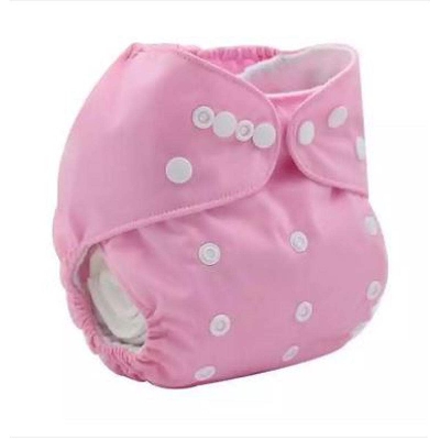 Picture of Organic Baby Cloth Diaper With 2 Pad-Newborn (Up to 5kg)