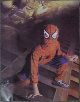 Picture of Spiderman Baby Costume Dress- Blue and Red