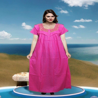 Picture of Soft Cotton Maxi Dresses for Women| Comfortable and Stylish Options for Any Occasion-Int: One size