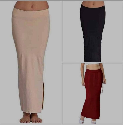 Picture of Women's Fish Cut Saree Innerwear Slip Petticoat-Women's Fish Cut Saree Undergarment Slip Petticoat -Women's Fish Cut Saree Shapewear Slip Petticoat-Int: One size