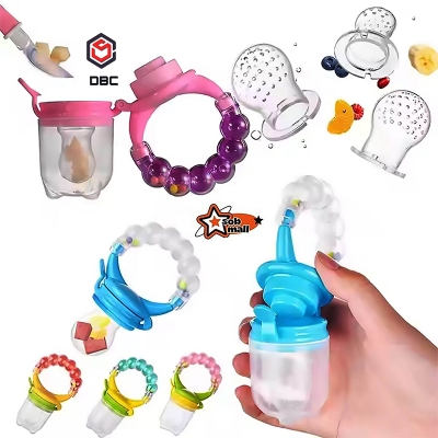 Picture of Baby Fruit Feeder Teething For Fruit Vegetable Pacifier Feeder Multicolor