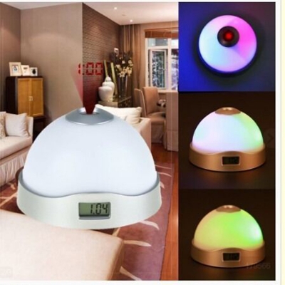 Picture of Colorful Projection Clock Star Sky Night Light Multicolor